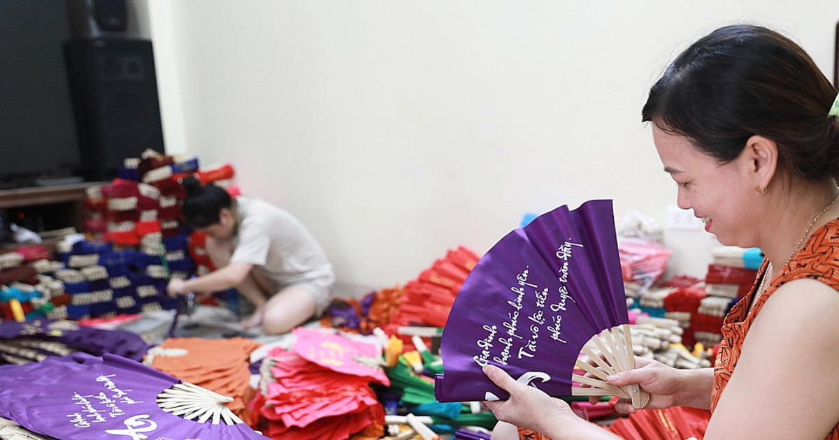 Làng nghề quạt Chàng Sơn