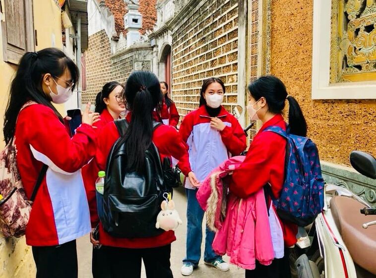 Sinh viên lớp văn hoá truyền thông 15 | Khoá 64 - Đại học Văn Hoa