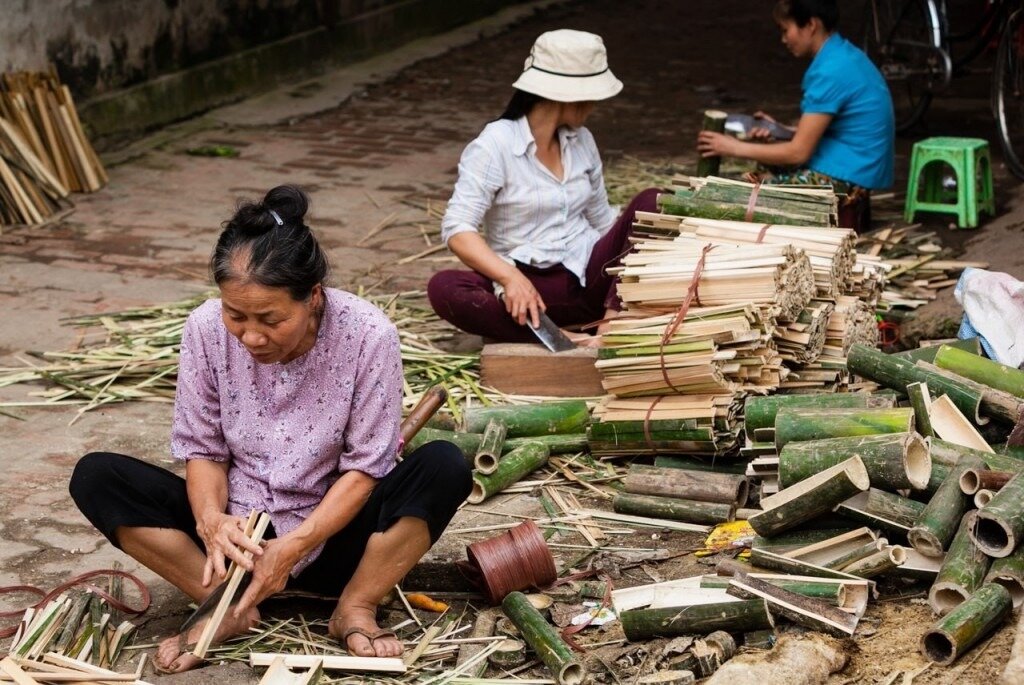 làng nghề quạt Chàng Sơn